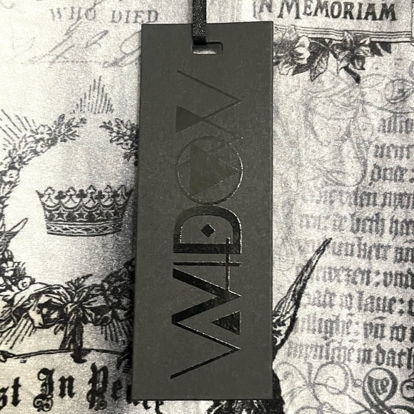 Dolls Kill / Widow Grey Shoulder Long Sleeve Top - Picture 5 of 6